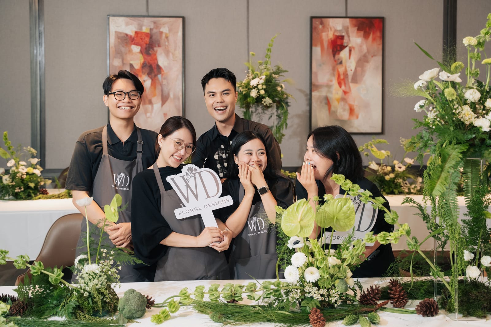 Trải nghiệm workshop hoa WD Florist Vietnam