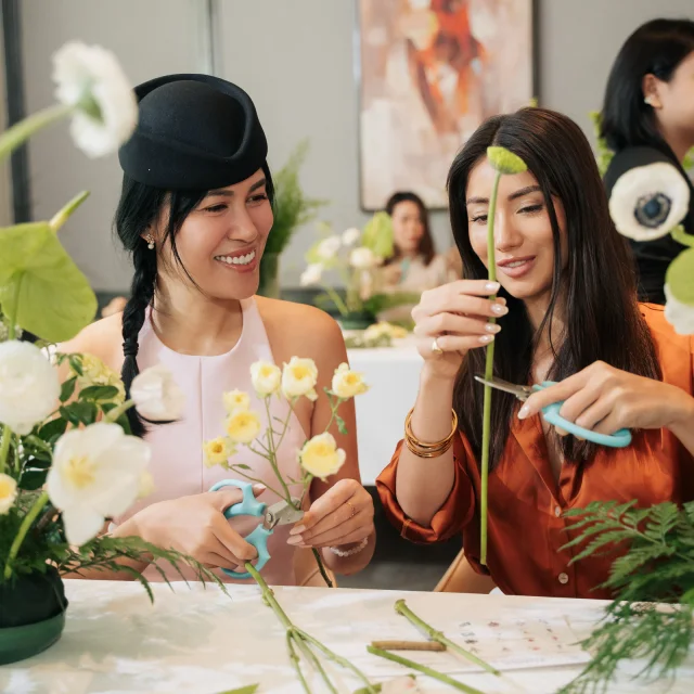 Hoạt động workshop hoa WD Florist Vietnam 2